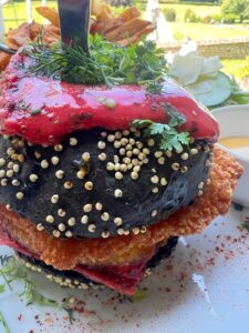 Burger noir Villarceaux